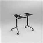 OLG MODULUS FLIP TABLE FRAME TO SUIT 900  1300MM BLACK