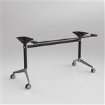 OLG MODULUS FLIP TABLE FRAME TO SUIT 1500  1900MM BLACK