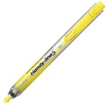 PENTEL SXS15 HANDYLINE S RETRACTABLE HIGHLIGHTER CHISEL YELLOW BOX 12