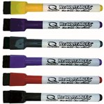 QUARTET REWRITABLES DRY ERASE MARKERS ASSORTED PACK 6