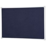 QUARTET PENRITE FELT BULLETIN BOARD 1200 X 900MM BLUE