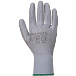 PORTWEST A120 PU PALM GLOVE GREY L