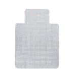 RAZORLINE CHAIRMAT KEYHOLE SPRIKED 1140 X 1340MM CLEAR