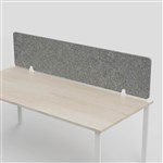 SANA ALTITUDE ABOVE DESK SCREEN 12MM THICK 1800 X 400MM MOONLIGHT