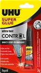 GLUE UHU SUPER GLUE 3ML BX12