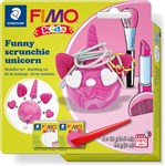 FIMO CLAY KIDS FUNNY KITS SCRUNCHIE UNICORN