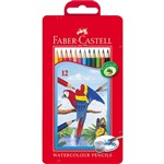 PENCILS COLOURED FABERCASTELL WATERCOLOUR TIN12
