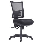 BRENT RANGE MERTO MESH BACK  BLACK FABRIC SEAT