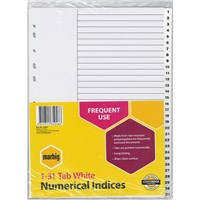 Polypropylene Grey and White Indices