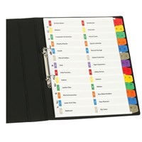 Indices and Dividers