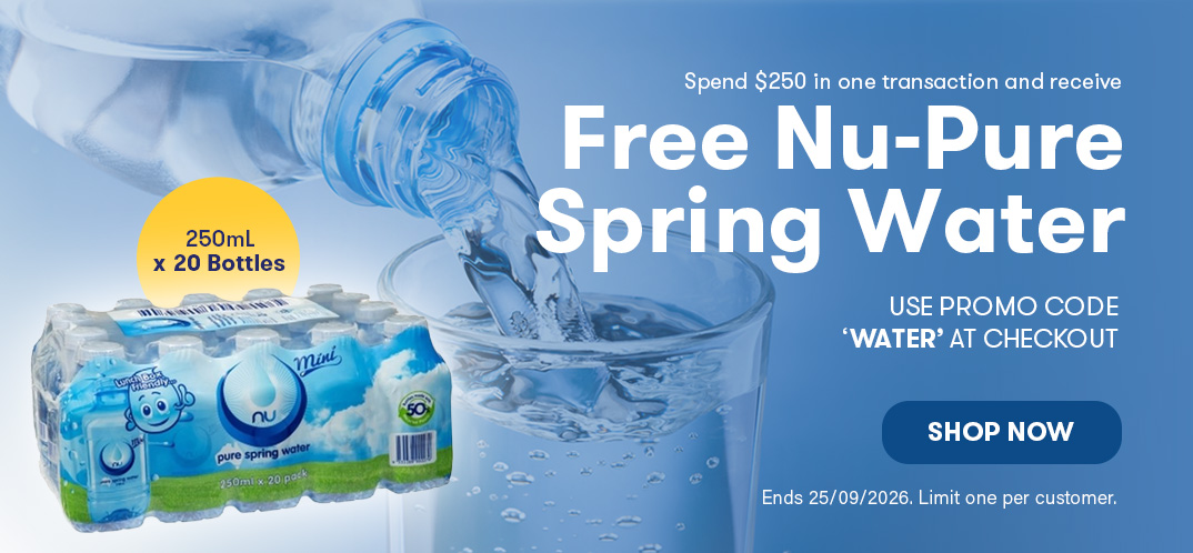 Spring Water 20ctn 250ml Nu Pure Spring Water